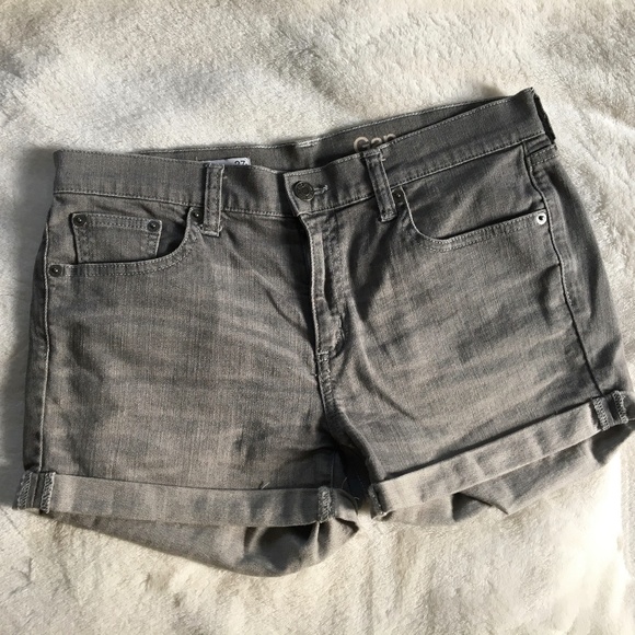 GAP Pants - GAP 1969 Women's Slim Shorts Cut-Offs Gray Size 27